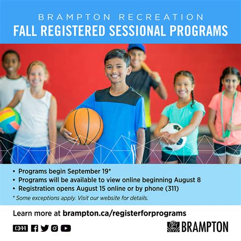 city of brampton recreation registration|Registration FAQ .